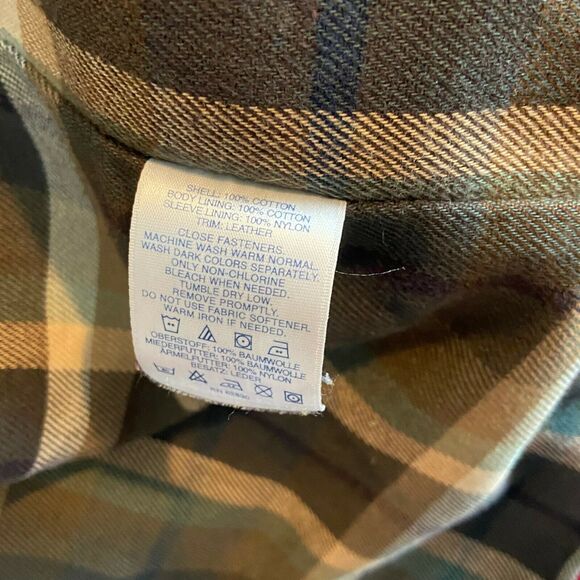 Lands End Vintage Women's Red Cotton Casual Utility Barn Jacket Size Medium - Picture 9 of 16